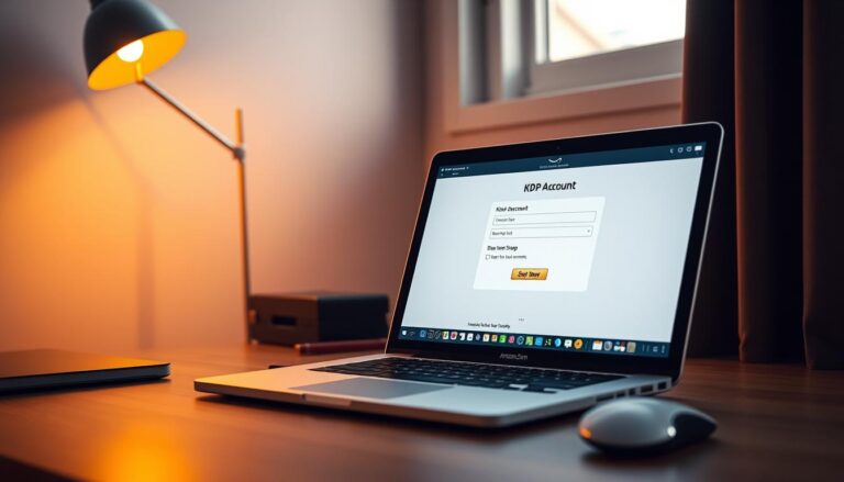 KDP account setup process
